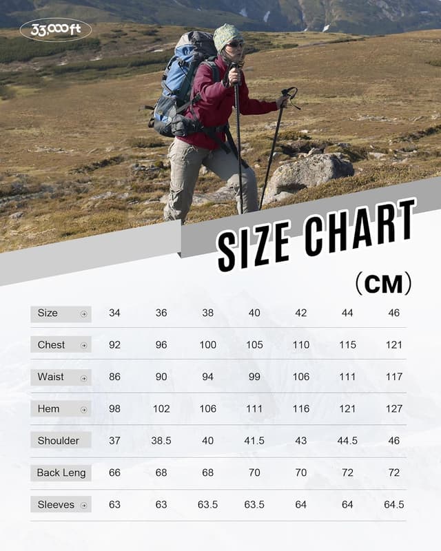 Thumbnail 6 de 33,000ft Damen-Softshelljacke 8.000 mm wasserdicht