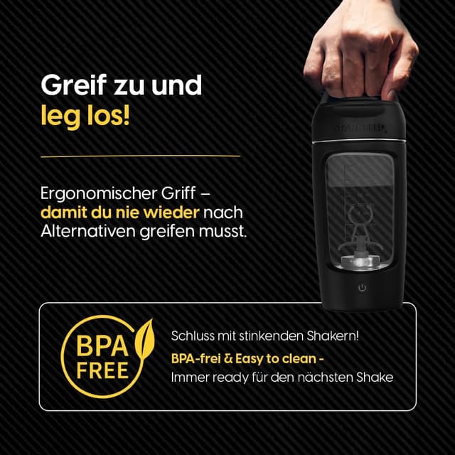 Thumbnail 6 de STARKSHAKE V4 elektrischer Protein Shaker 8000 UPM