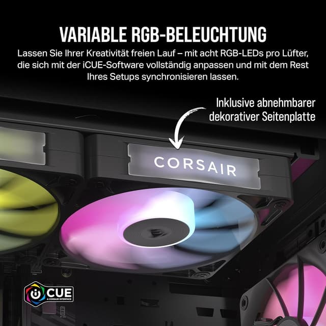 Thumbnail 5 de CORSAIR iCUE LINK RX120 RGB Lüfter