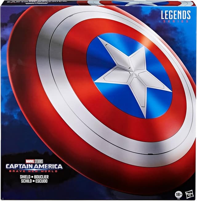 Detalle de Marvel Legends - Escudo del Capitán América 🛡️ para Juego de Rol