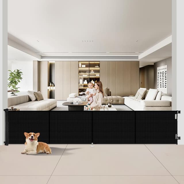 Detalle de Miumoon Retractable Baby Gate 200-inch