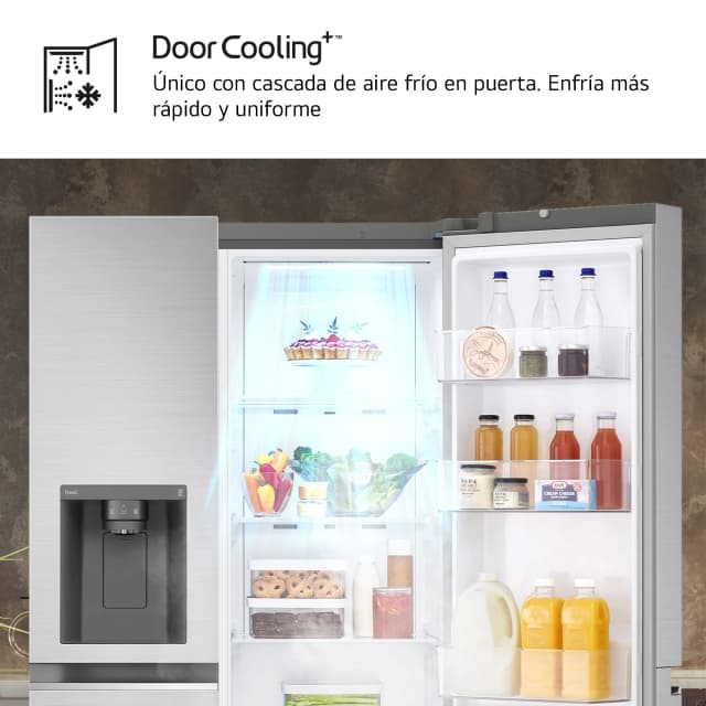 Thumbnail 5 de LG GSLV70PZTD frigorífico americano 635 l