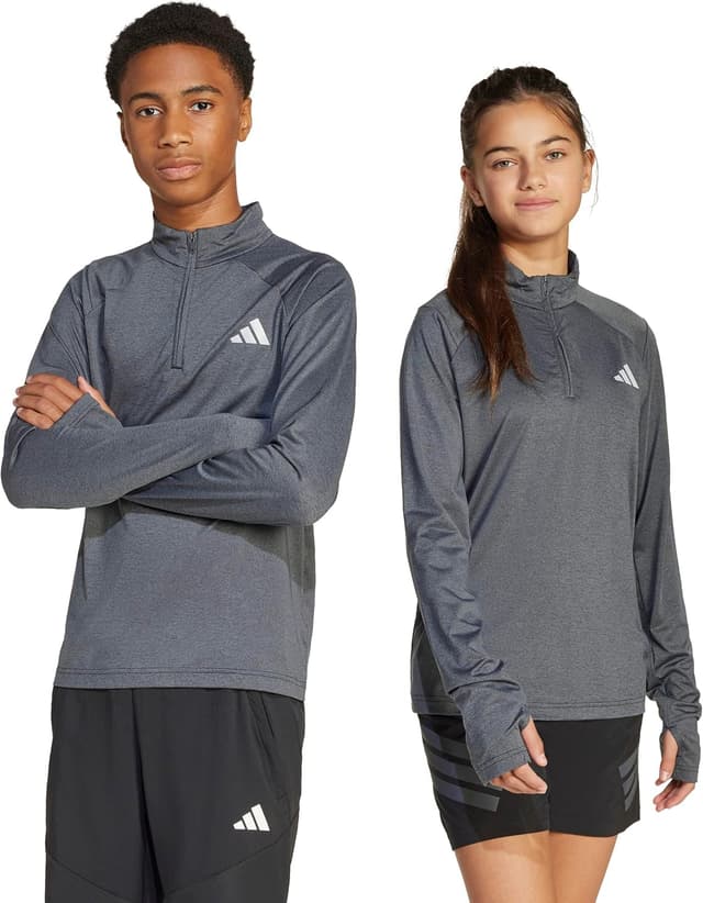 Detalle 2 de adidas Goto PZ 1/4 Zip camiseta niños 9-10 años