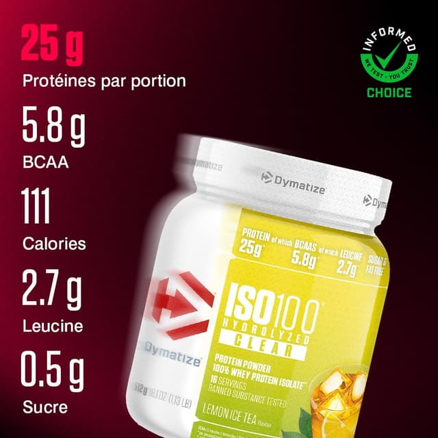 Thumbnail 1 de Dymatize ISO 100 512g đ„€