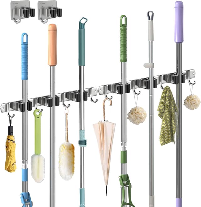 Imagen de 3-H Besenhalterung 2 Stück 🧹 en OfertitasTOP