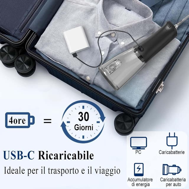 Thumbnail 5 de SURFOU Idropulsore dentale portatile, irrigatore orale da viaggio