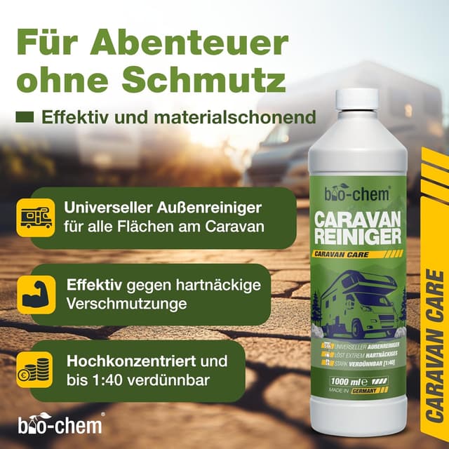 Detalle 2 de bio-chem Caravan- & Wohnmobil-Reiniger 1L