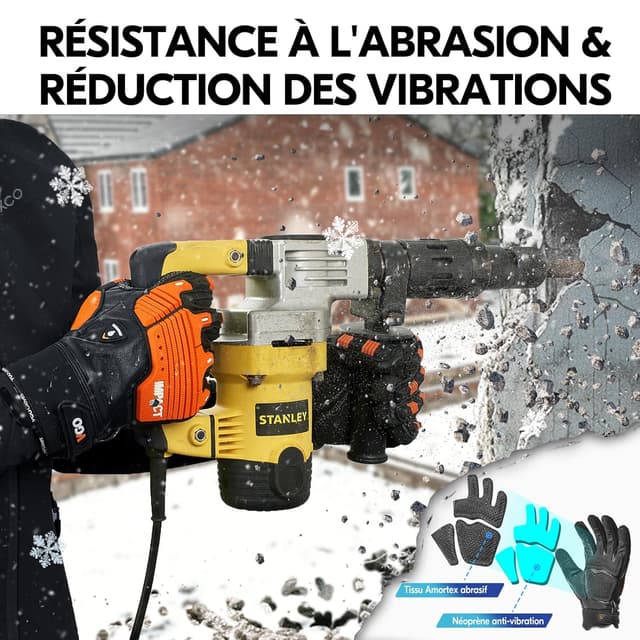 Thumbnail 3 de Vgo CA7722FLWP gants -20 ℃