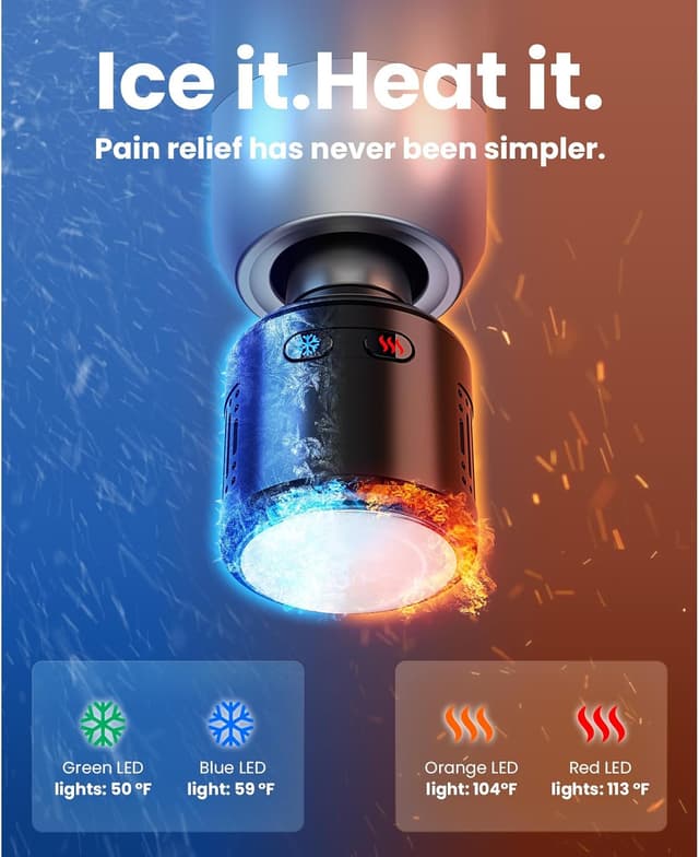 Thumbnail 1 de BOB AND BRAD C2 Pro massage gun with heat and cold therapy 💆