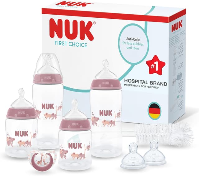 Thumbnail 6 de NUK First Choice 300 ml anti‑colic baby bottles 3 pack