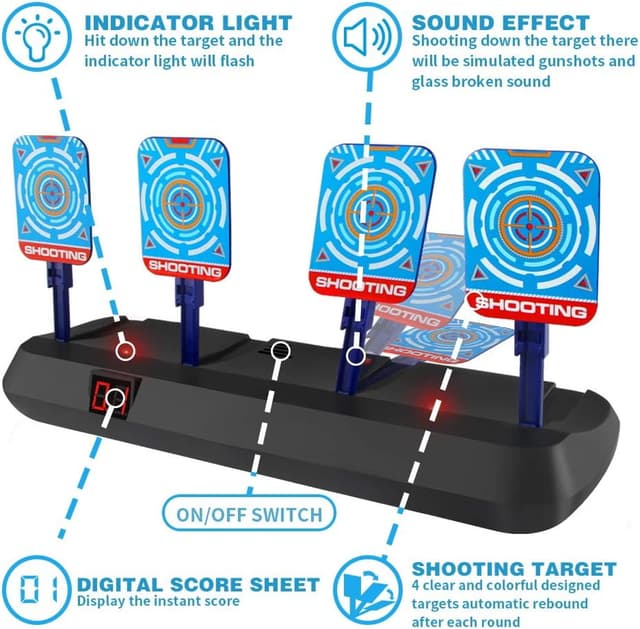 Thumbnail 1 de Digitale Zielscheibe für Nerf