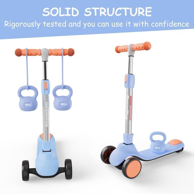 Detalle 2 de Kinderroller BremToy 50 kg, höhenverstellbar