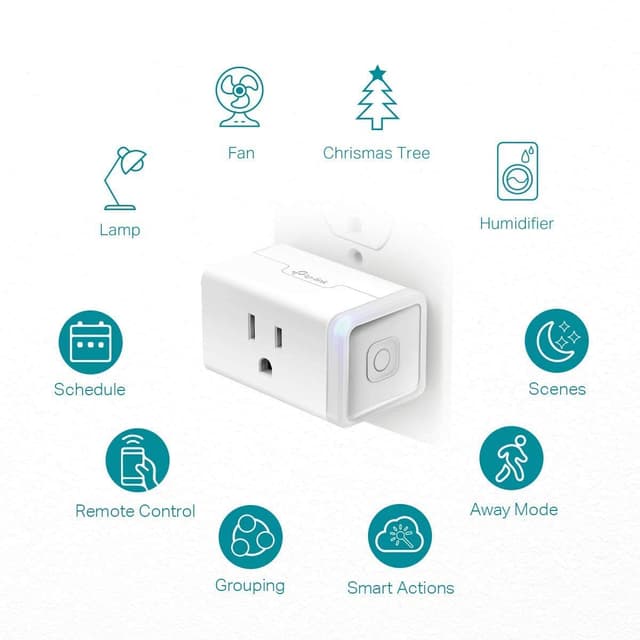 Detalle 2 de Kasa Smart Plug HS103P3 15A smart plug 🏠