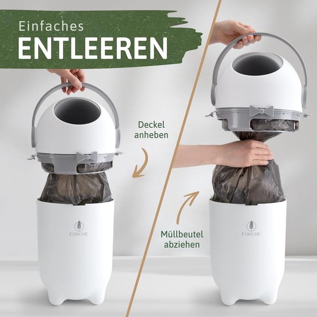 Thumbnail 5 de Forche Windeleimer Baby Mülleimer Geruchsdicht