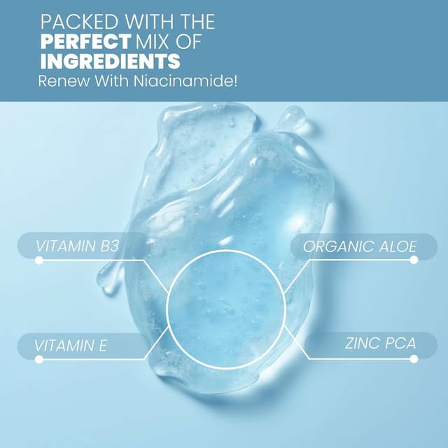 Detalle 2 de Eva Naturals Niacinamide 12% + Zinc Serum (2 Pack) for Dark Spots, Pores & Redness