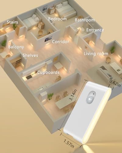 Thumbnail 6 de WILLED Luz LED sensor 500 mAh para pasillo