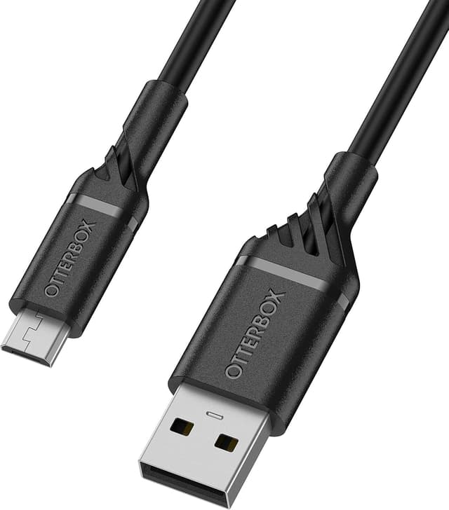 Detalle 2 de OtterBox USB A‑Micro Kabel 3 m Schwarz