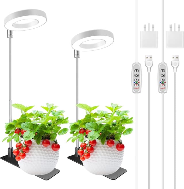 Detalle de Kullsinss Grow Light Full Spectrum 2-Pack
