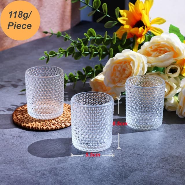 Detalle de Vohocandle Bubbles Teelichtglas 12er-Set