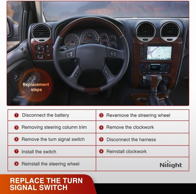 Thumbnail 5 de Nilight Turn Signal Switch 2-Year Warranty