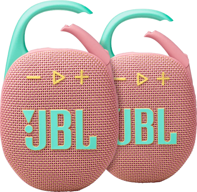 Detalle de JBL Clip 5 Rosa Doppelpack 12 Stunden