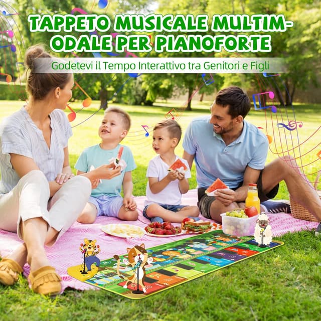 Thumbnail 5 de Carehabi Tappeto gioco musicale per bambini 1 anno 🎹