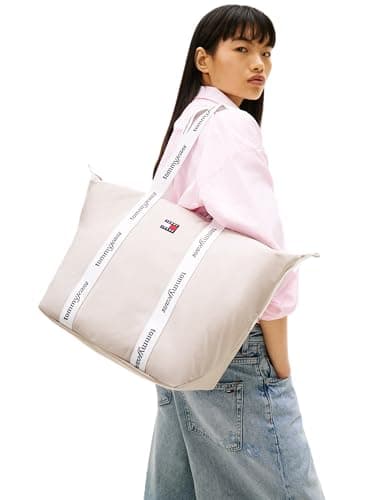 Detalle de Tommy Jeans Tjw ESS Daily Tote beige