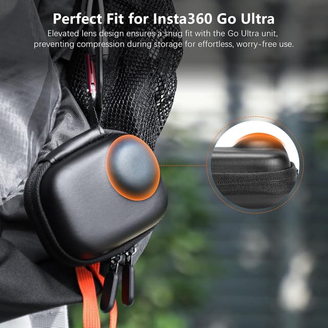 Detalle 2 de AMAZEAR Tragetasche Insta360 Go Ultra Leder 1:1