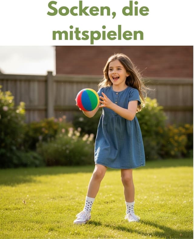 Detalle de 10 Paar Kinder Socken für Jungen & Mädchen aus Baumwolle – strapazierfähig für Alltag, Spiel und Sport
