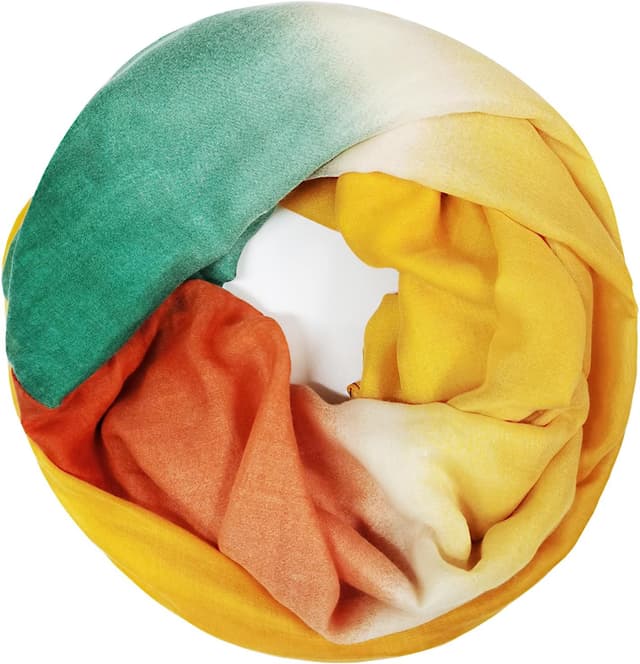 Detalle de Glamexx24 Damen Schal leichter Langschal Loop Schlauchschal – 180 x 80 cm, viele Farben