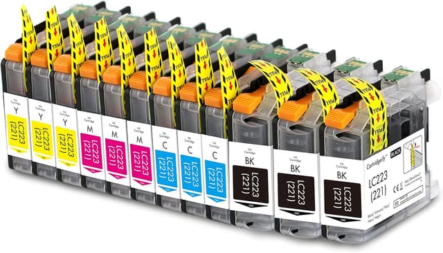 Detalle de Cartridgeify LC-223 XL kompatible Tintenpatronen (Multipack) für Brother LC-223 XL / LC-221 – für MFC- und DCP-Drucker