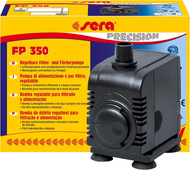 Detalle de Pompe sera FP 350 pour filtration et circulation d’eau – débit réglable, axe en céramique