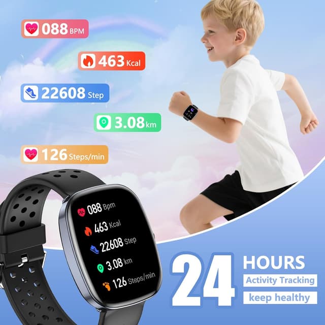 Thumbnail 4 de Tynggko Kids Smart Watch 100 modes