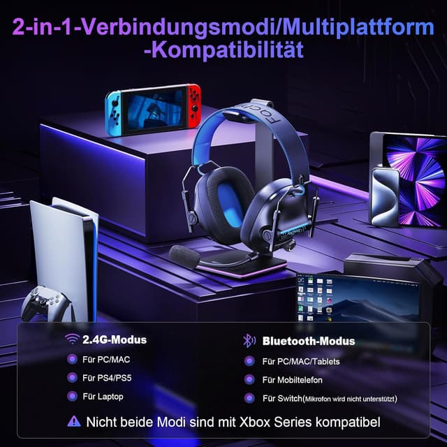 Thumbnail 4 de FC400 Wireless Gaming Headset 50H Akku