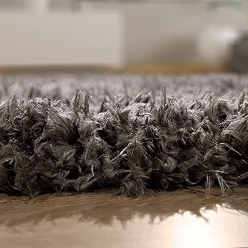 Thumbnail 1 de Paco Home tapis rond 120 cm anthracite ⚙