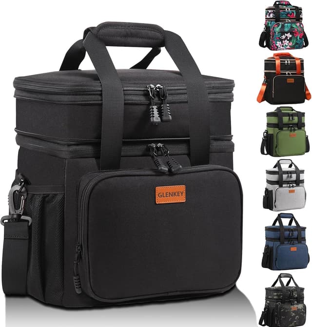 Detalle de GLENKEY Expandable Insulated Lunch Box 20-can