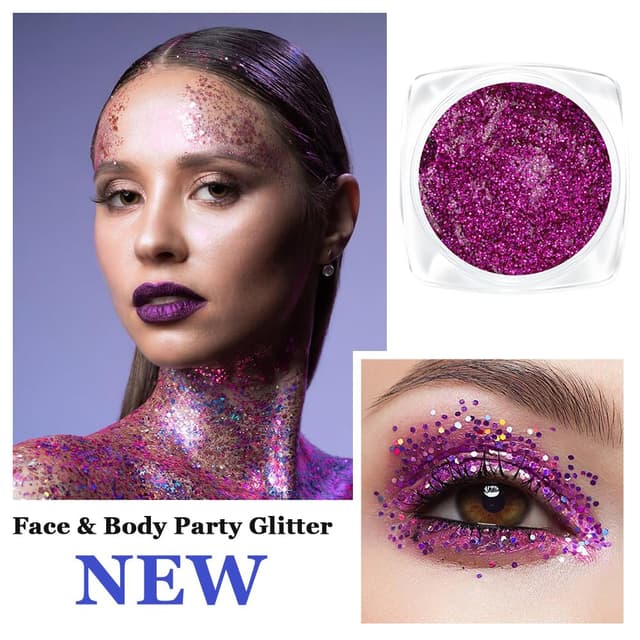 Thumbnail 1 de AOOWU Body Glitter Gel 12 Farben 💄