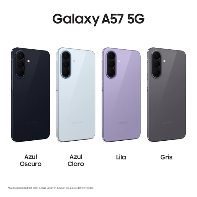 Detalle de Samsung Galaxy A57 12GB 512GB móvil 5G