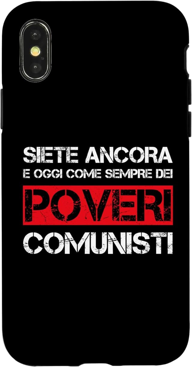 Thumbnail 4 de Custodia Poveri Comunisti per iPhone XR