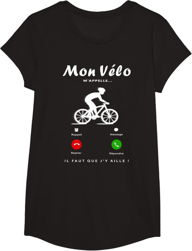 Thumbnail 5 de Mon Vélo M'appelle t-shirt vélo