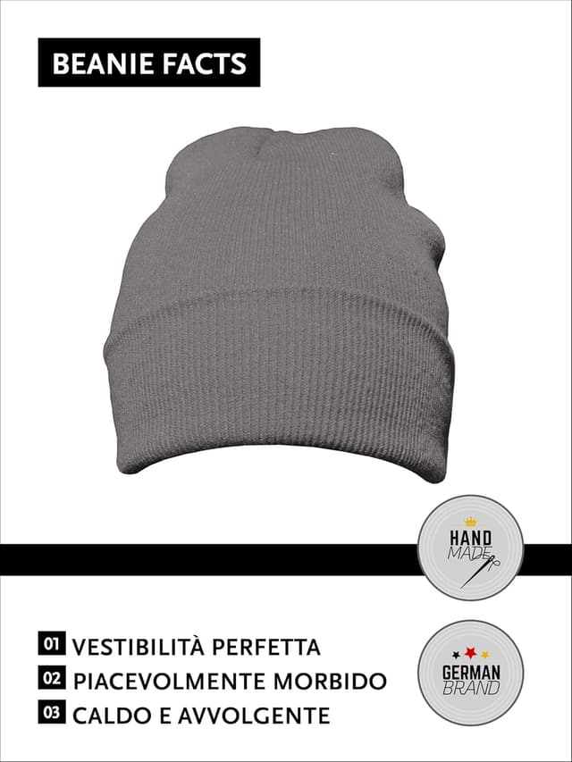 Detalle de DonDon beanie invernale classico