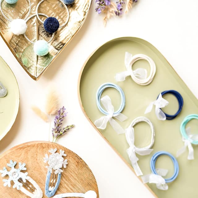 Detalle 2 de Papierdrachen Haarspangen Set 48er