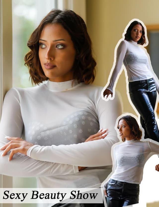 Thumbnail 1 de Avidlove Body Donna a Collo Alto in Rete