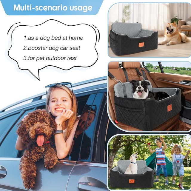 Thumbnail 5 de Dog Car Seat Booster for Dogs 50 lbs