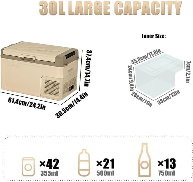 Thumbnail 5 de Alpicool GE30 30L Nevera Portátil