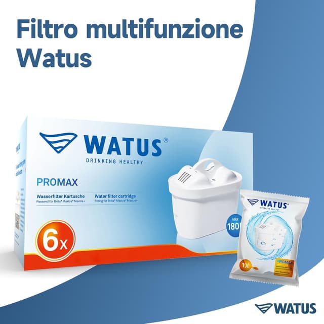 Detalle 2 de Watus Filtri Maxtra, compatibili 6 pezzi