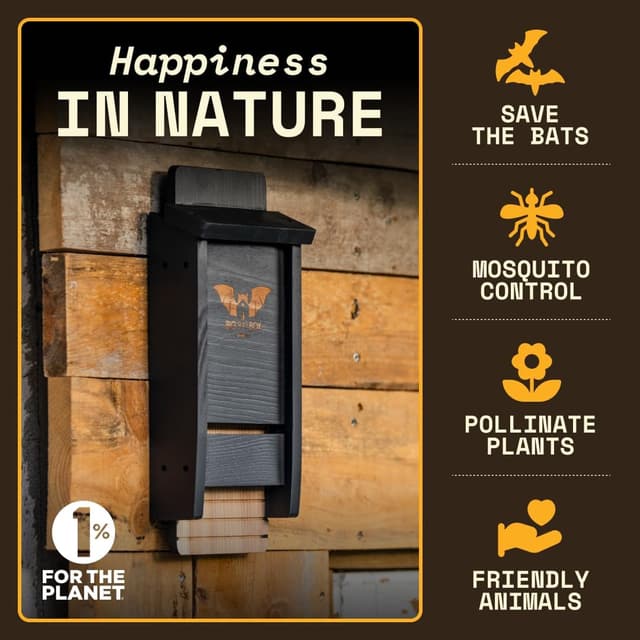 Thumbnail 1 de WildYard Fledermauskasten 80 Tiere 🦇