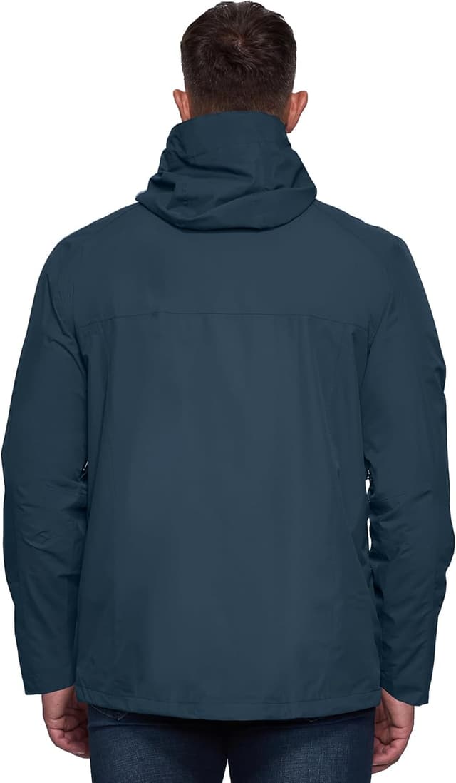 Detalle 2 de Wasserdichte Herren Regenjacke mit 10.000 mm