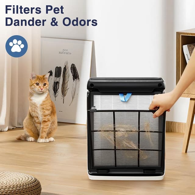 Thumbnail 4 de 2 Pack Vital 100S-P Replacement Filter (Vital 100S-RF) for Levoit Vital 100S and 100S-P Air Purifiers