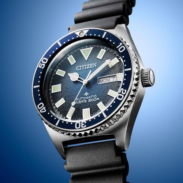 Detalle de Citizen NY0129-07LE Promaster mechanische Taucheruhr